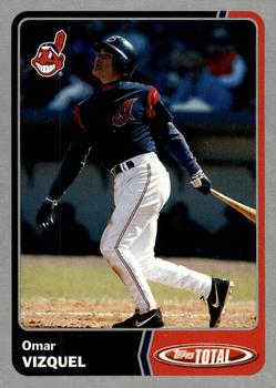 2003 Topps Total - Silver #95 Omar Vizquel Front