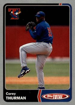 2003 Topps Total - Silver #125 Corey Thurman Front