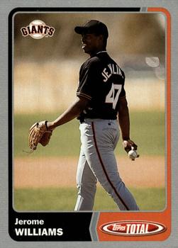 2003 Topps Total - Silver #130 Jerome Williams Front