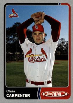 2003 Topps Total - Silver #158 Chris Carpenter Front