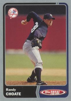 2003 Topps Total - Silver #175 Randy Choate Front