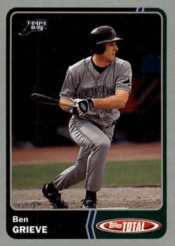 2003 Topps Total - Silver #183 Ben Grieve Front