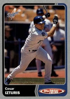 2003 Topps Total - Silver #242 Cesar Izturis Front