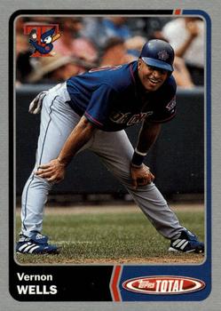 2003 Topps Total - Silver #250 Vernon Wells Front