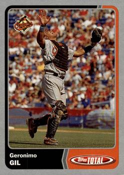 2003 Topps Total - Silver #296 Geronimo Gil Front
