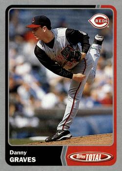 2003 Topps Total - Silver #316 Danny Graves Front