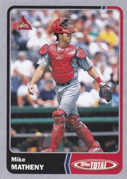 2003 Topps Total - Silver #329 Mike Matheny Front