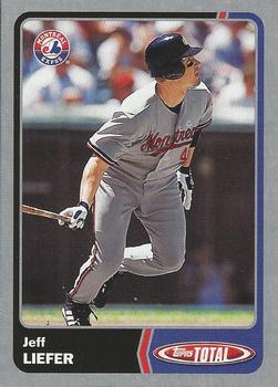 2003 Topps Total - Silver #340 Jeff Liefer Front