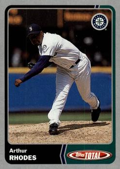 2003 Topps Total - Silver #366 Arthur Rhodes Front