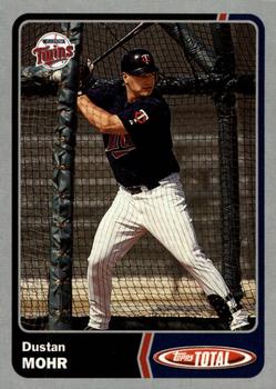 2003 Topps Total - Silver #443 Dustan Mohr Front