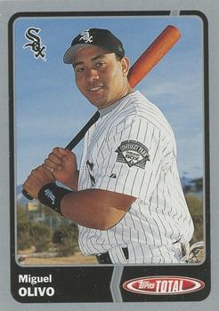 2003 Topps Total - Silver #446 Miguel Olivo Front