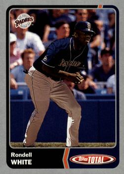 2003 Topps Total - Silver #479 Rondell White Front