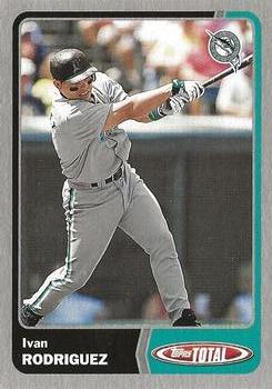 2003 Topps Total - Silver #501 Ivan Rodriguez Front