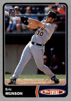 2003 Topps Total - Silver #512 Eric Munson Front