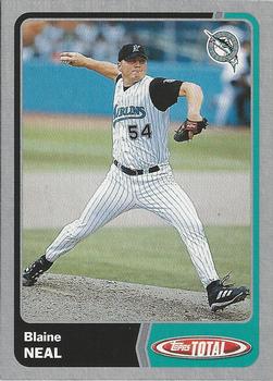 2003 Topps Total - Silver #531 Blaine Neal Front