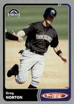 2003 Topps Total - Silver #541 Greg Norton Front