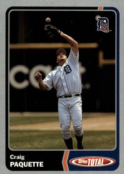 2003 Topps Total - Silver #583 Craig Paquette Front