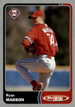 2003 Topps Total - Silver #610 Ryan Madson Front