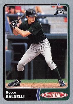 2003 Topps Total - Silver #640 Rocco Baldelli Front