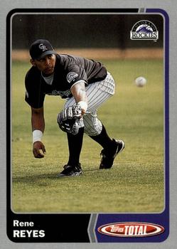 2003 Topps Total - Silver #642 Rene Reyes Front