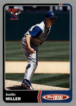 2003 Topps Total - Silver #676 Justin Miller Front