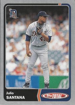 2003 Topps Total - Silver #681 Julio Santana Front