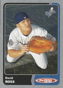 2003 Topps Total - Silver #693 David Ross Front
