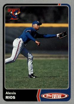 2003 Topps Total - Silver #698 Alex Rios Front