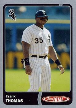 2003 Topps Total - Silver #734 Frank Thomas Front