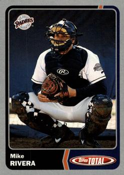 2003 Topps Total - Silver #810 Mike Rivera Front