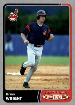 2003 Topps Total - Silver #812 Brian Wright Front