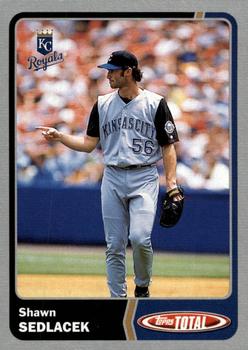 2003 Topps Total - Silver #818 Shawn Sedlacek Front
