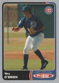 2003 Topps Total - Silver #834 Wes O'Brien Front