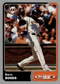 2003 Topps Total - Silver #847 Barry Bonds Front
