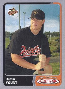 2003 Topps Total - Silver #905 Dustin Yount Front