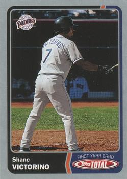 2003 Topps Total - Silver #906 Shane Victorino Front