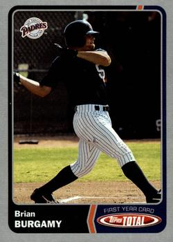 2003 Topps Total - Silver #907 Brian Burgamy Front