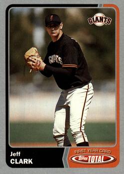 2003 Topps Total - Silver #915 Jeff Clark Front