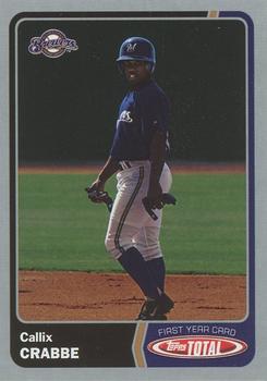 2003 Topps Total - Silver #960 Callix Crabbe Front