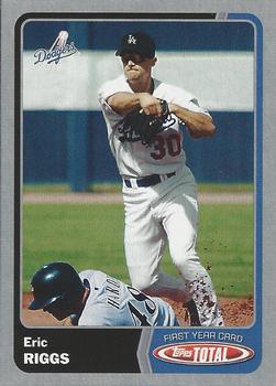 2003 Topps Total - Silver #963 Eric Riggs Front