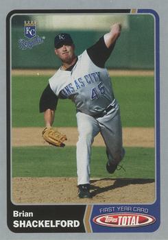 2003 Topps Total - Silver #984 Brian Shackelford Front
