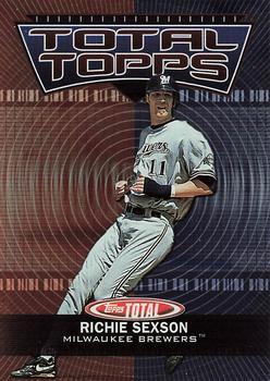 2003 Topps Total - Total Topps #TT31 Richie Sexson Front