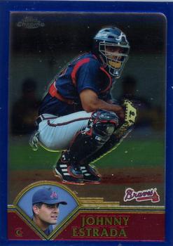 2003 Topps Traded & Rookies - Chrome #T25 Johnny Estrada Front
