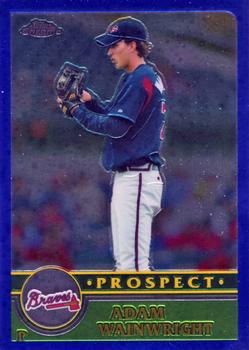 2003 Topps Traded & Rookies - Chrome #T159 Adam Wainwright Front