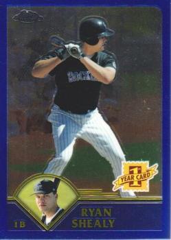 2003 Topps Traded & Rookies - Chrome #T185 Ryan Shealy Front
