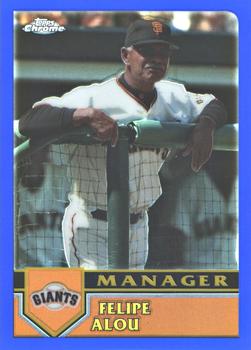 2003 Topps Traded & Rookies - Chrome Refractors #T117 Felipe Alou Front