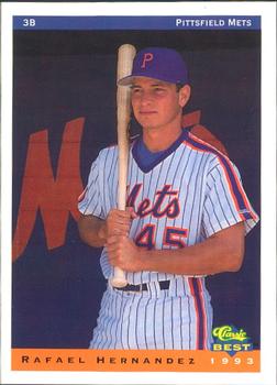 1993 Classic Best Pittsfield Mets #10 Rafael Hernandez Front