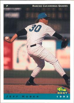1993 Classic Best Rancho Cucamonga Quakes #17 Jeff Huber Front