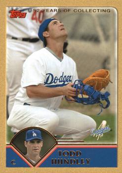 2003 Topps Traded & Rookies - Gold #T7 Todd Hundley Front