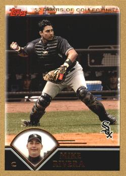 2003 Topps Traded & Rookies - Gold #T11 Mike Rivera Front